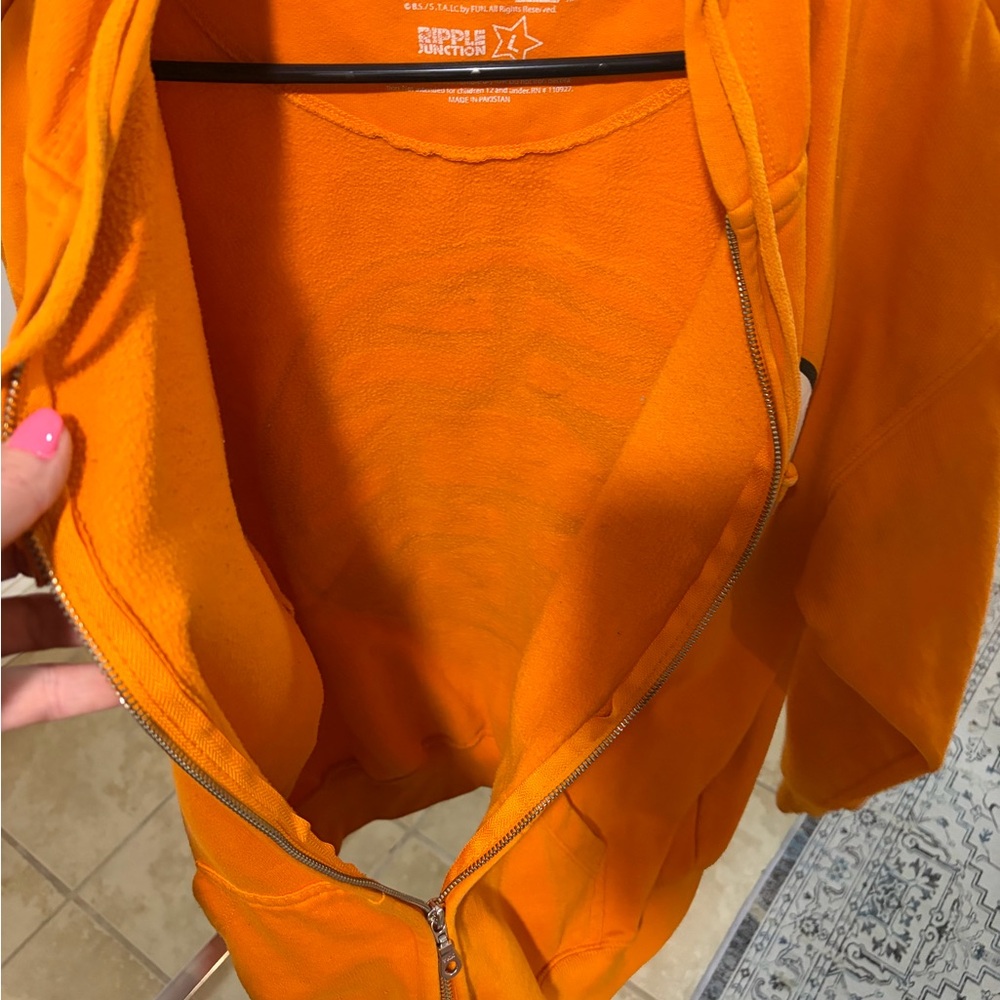 Ripple Junction Dragon Ball Z Orange Hoodie - Picture 2 of 10